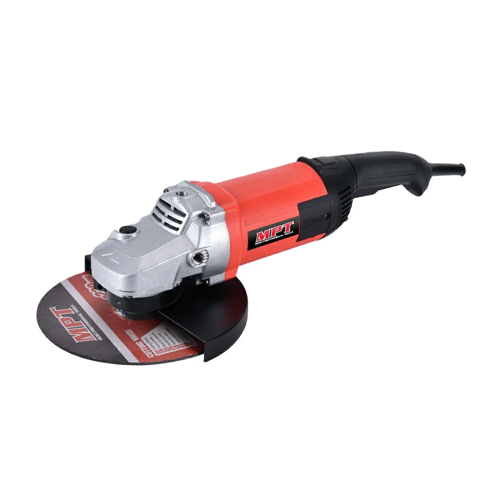 MPT 2400W Electric Angle Grinder Cutting Machine DIY Woodworking Power Tool