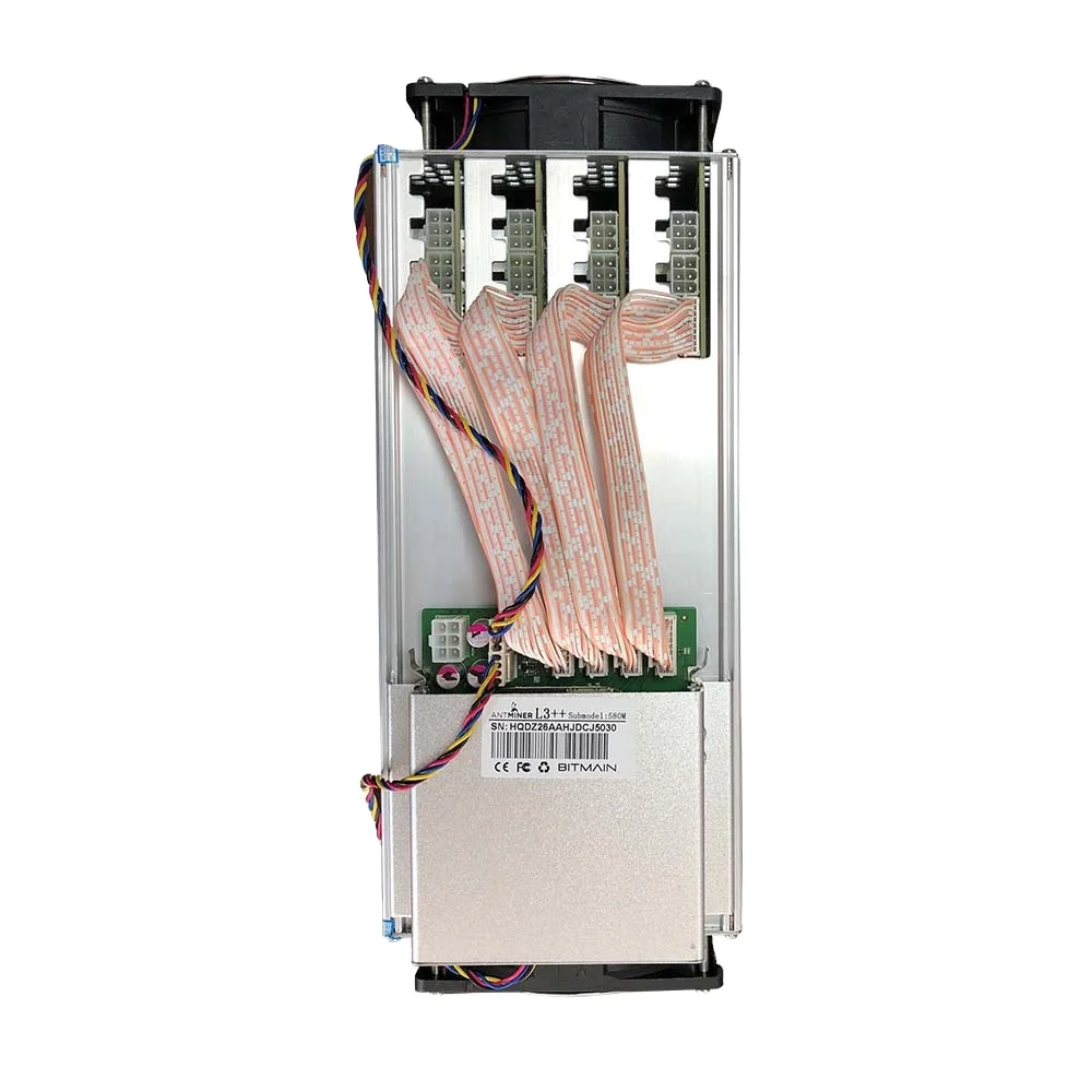 
 Майнер для биткоинов L3 + LTC asic, используемый алгоритм Scrypt, L3 + 504Mh/s, 800 Вт, генератор litecoin Bitmain, новый l3 +  