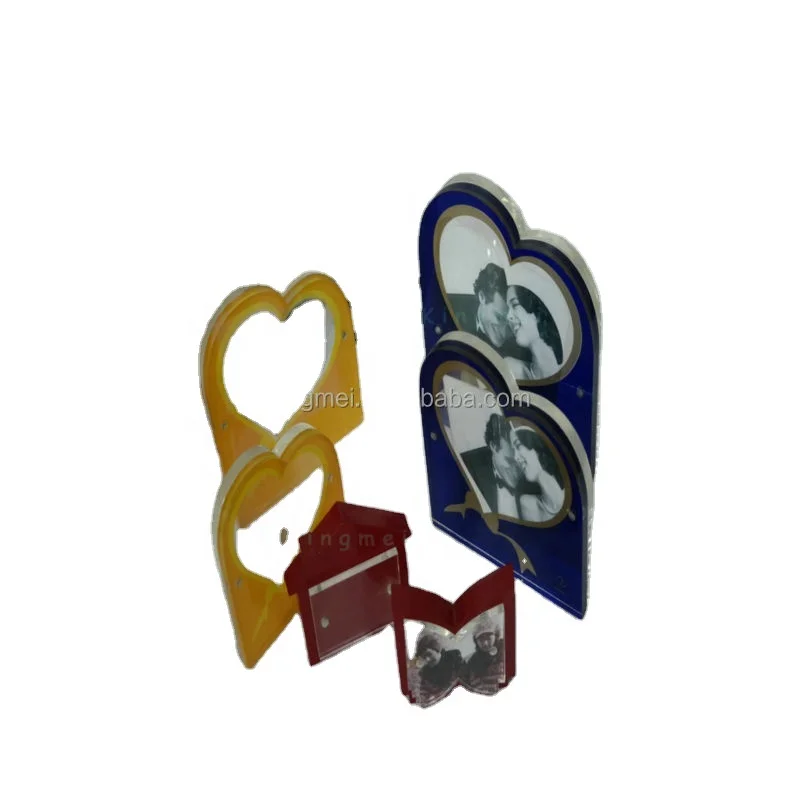 Модная акриловая винтовая фоторамка с кристаллами из плексигласа на заказ настенная подвесная