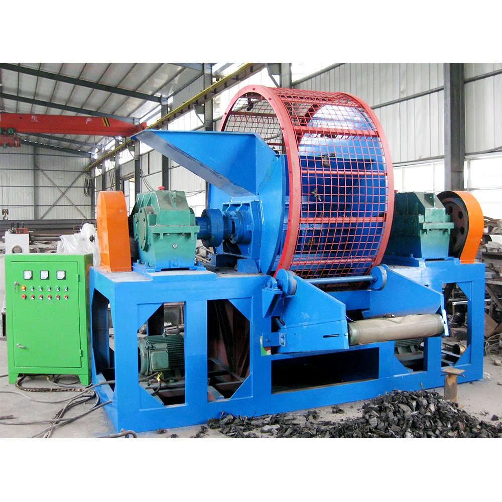 Whole Car Tire Shredding Machine Tire Recycling Equipment Machine Tire Shredder