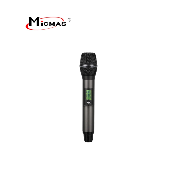 Hot sale Long Distance UHF True Diversity 8 Channel Wireless Microphone System Professional for Outdoor Stage Performance.