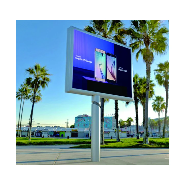 P8 P10 Fixed Wall Mount Outdoor 3d Led Display Screen Shopping Mall  for Advertising outdoor led lighting pole display screen