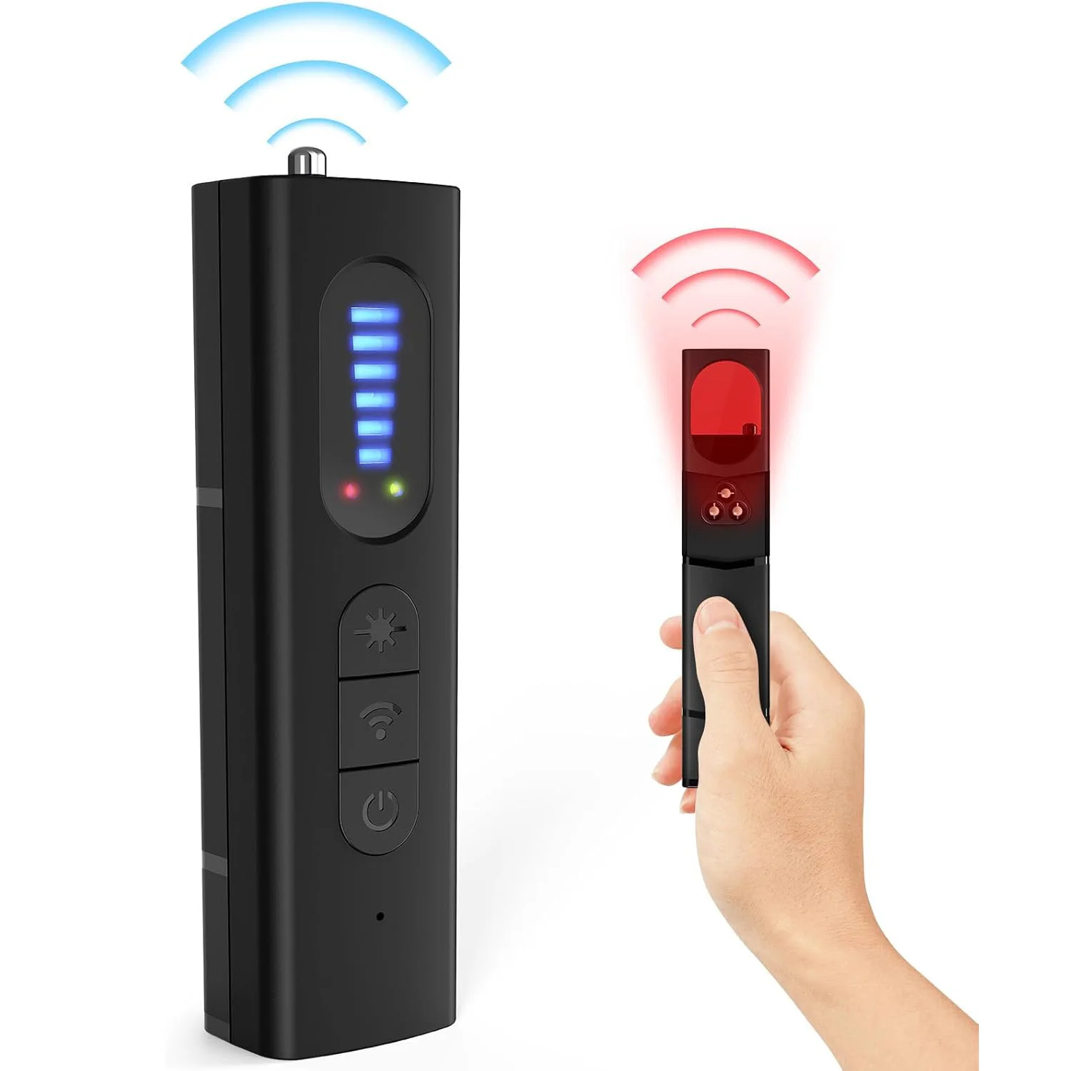 Hidden Camera Detectors Camera Detector Bug and Hidden Camera Detector Anti Spy RF Signal Scanner for Home,Office,Travel,Hotel