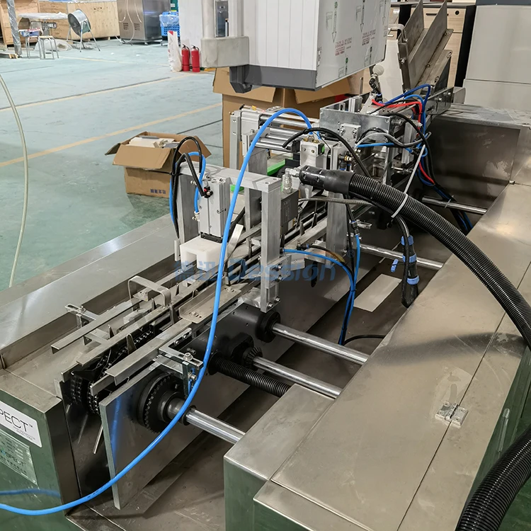 Dession high quality easy using cosmetic eye cream eyebrow pencil cartoning machine