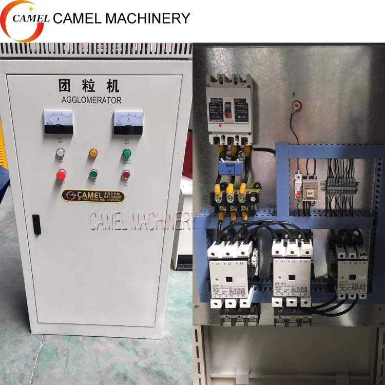 Pe Pp Plastic Film Bags Agglomerator Machine /Plastic Densifier Compactor Machine for Film Recycling