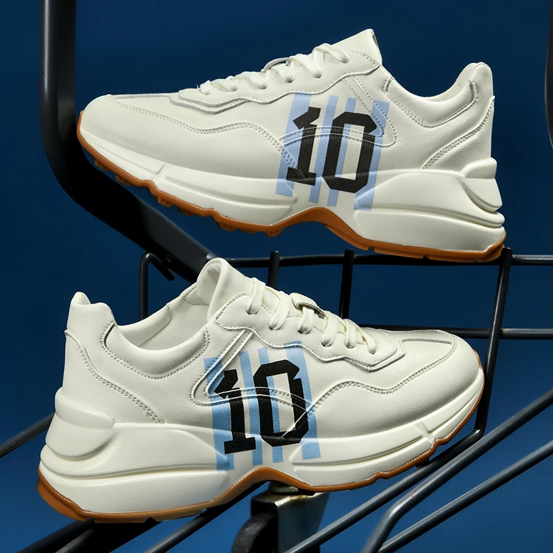 OEM Unisex Designer Shoes Trendy White Sneakers New Styles Men Shoes 2023 Professional Custom Sneakers