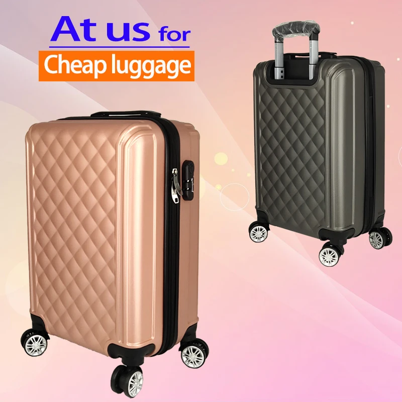 Чемодан на колесиках из АБС-пластика, большой вместимости для путешествий, чемодан на колесиках, 20, 24, 28, 32 дюйма, 4 шт.