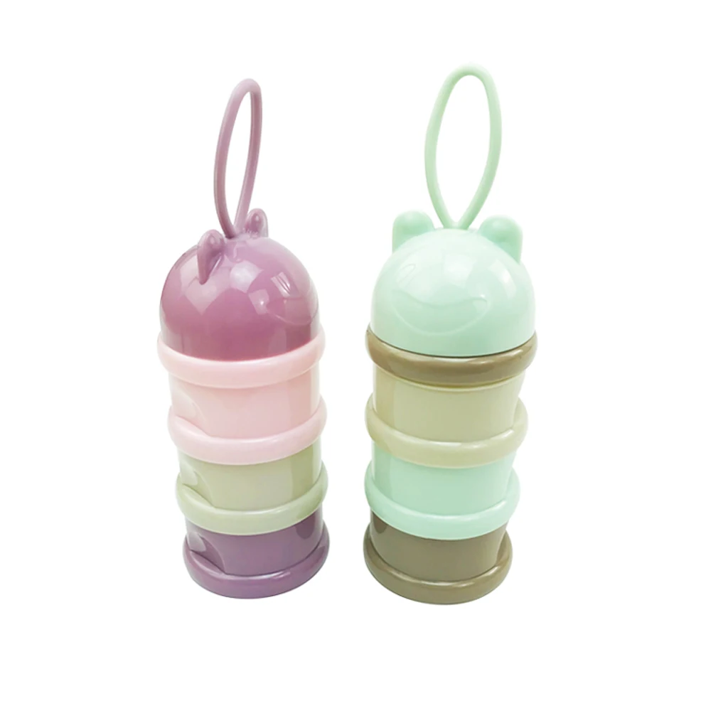 Three-layer Baby Milk  Powder Dispenser Container