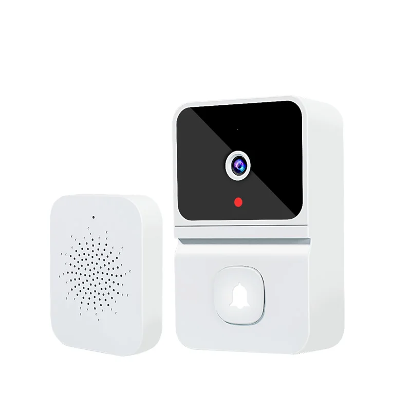 Home Security Monitor Smart Life APP Two-way Voice Intercom Doorbell Camera Tuya Smart WiFi Video Doorbell