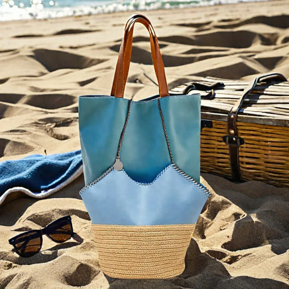 Женская Соломенная Сумка-тоут