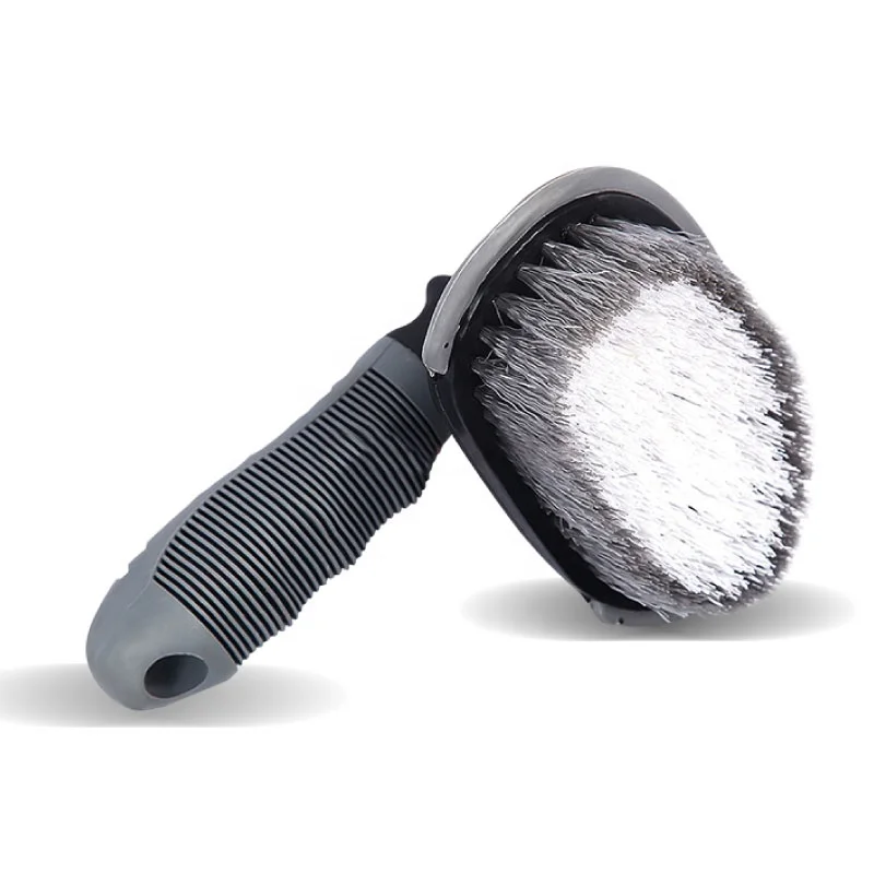 Curved Tire Wheel Cleaning Brush OEM Car Wash Brush For Effective Tire Cleaning Car Care Must-Have  T-631.