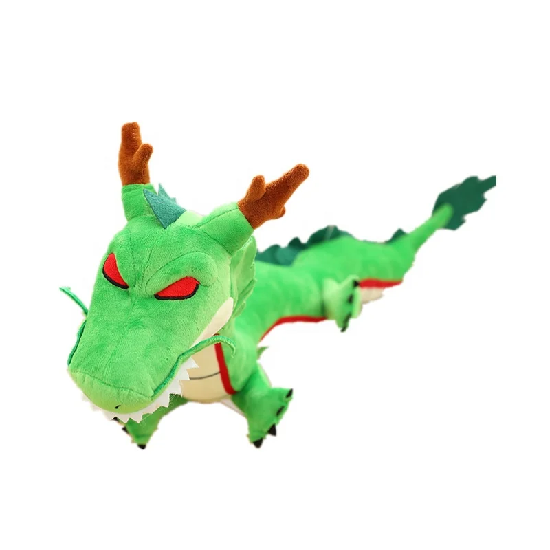 HWA 101899 80/100cm Anime Shenlong DBZ Simulation Dragon Plush Stuffed Super Saiyan Soft Animal Doll Goku Toy for Kids