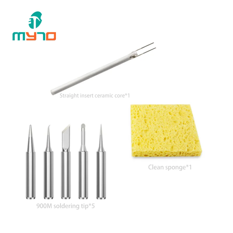 Myto star product 12 in 1 Constant temperature adjustable Digital displayiron sloldering iron Set