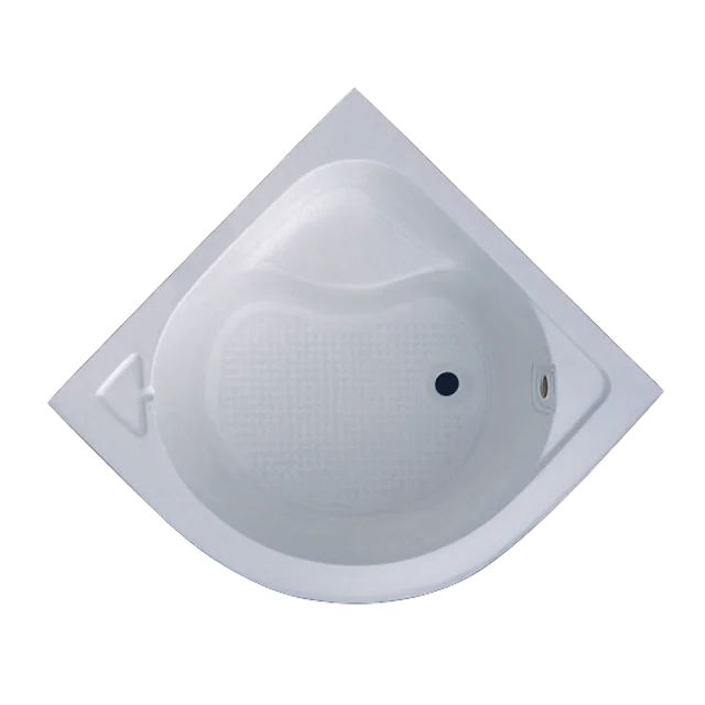 2022 Factory OEM Drop-in Acrylic Corner Bath Tubs with Skirt Apron Baby Bathtub Seat