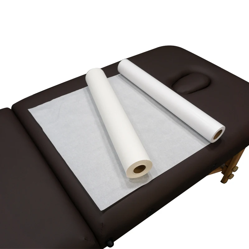 20 x 225 ft massage crepe texture exam table paper roll examination paper bed sheet couch roll with perforated