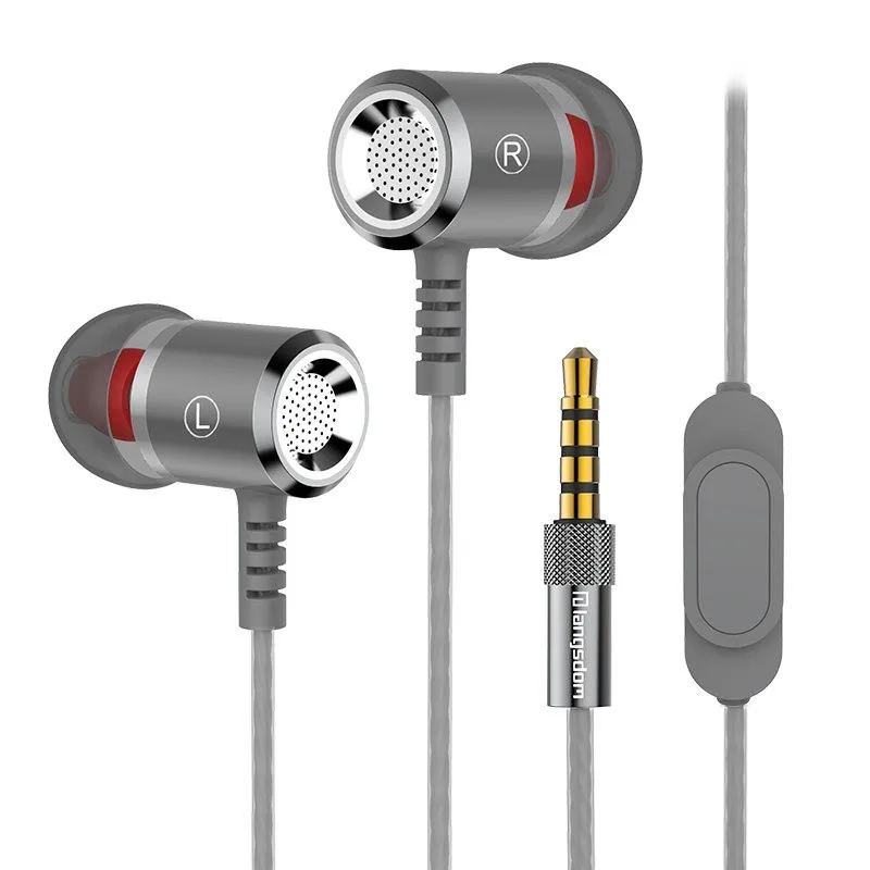 Проводные наушники Игровые наушники для телефона iphone in Ear Спортивные гарнитуры с микрофоном для Xiaomi Hifi