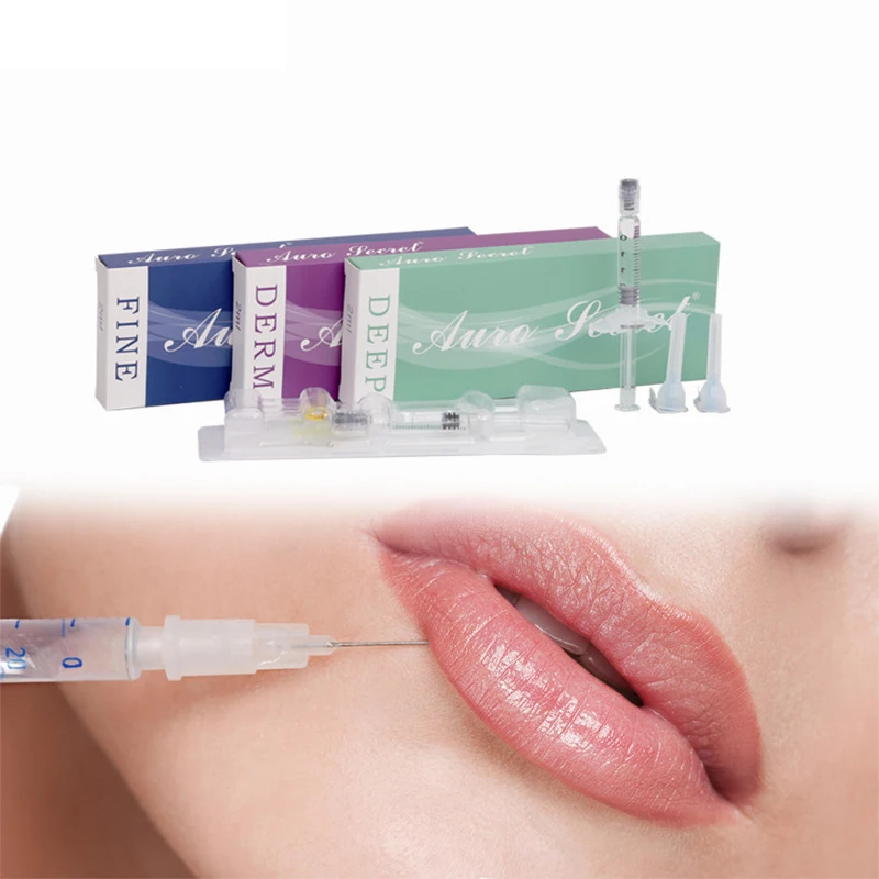 Anti-wrinkle cross linked medical grade 2ml 10ml 20ml 50ml face buttock hyaluronic acid filler