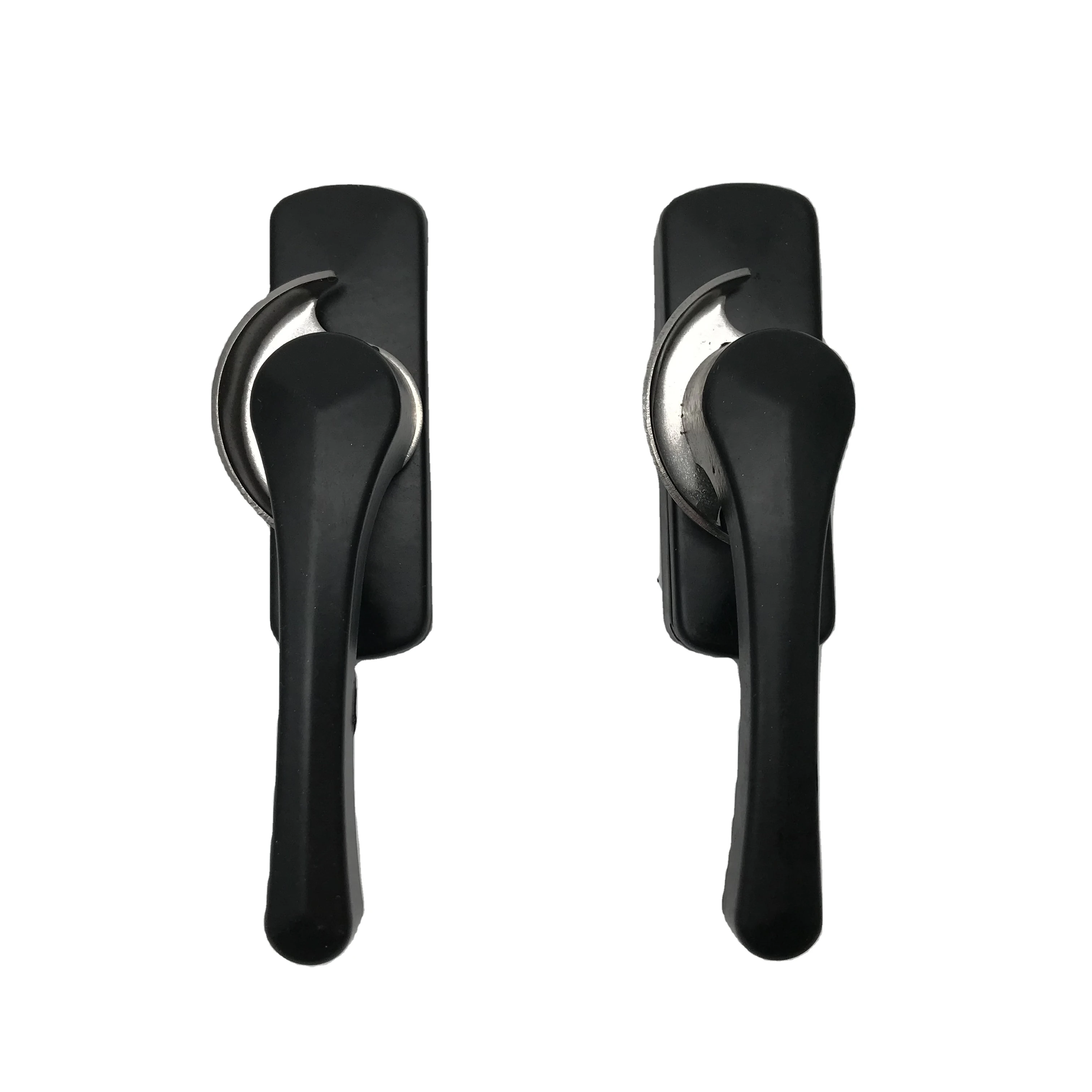 Modern design black color crescent window lock sliding window handle