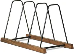 Лидер продаж на Amazon, настольный Виниловый держатель для виниловых записей, подставка-органайзер для хранения