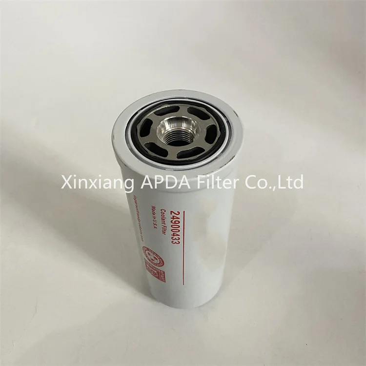 High performance spin on oil filter 24900433 for air compressor
