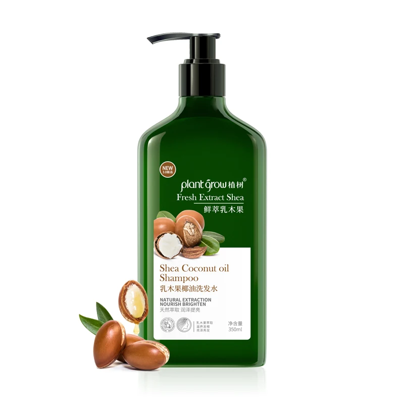 
private label natural organic hair care shampoo anti dandruff Shea butter coconut shampoo 