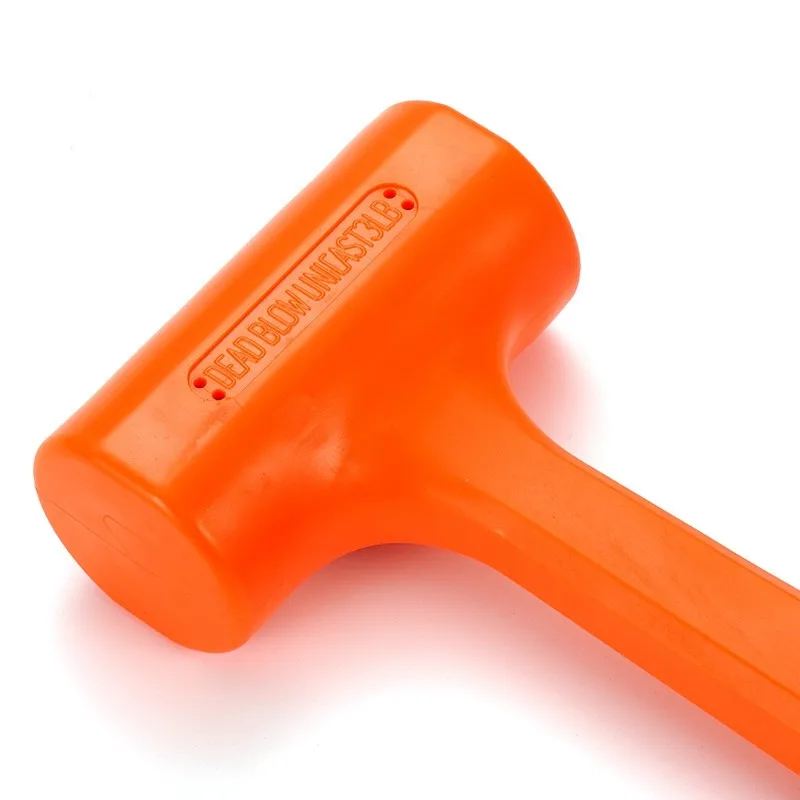 Wholesale Sales Hammering Tool High Quality Dead Blow Rubber Mallet Soft Sledge Hammer with Brass Head