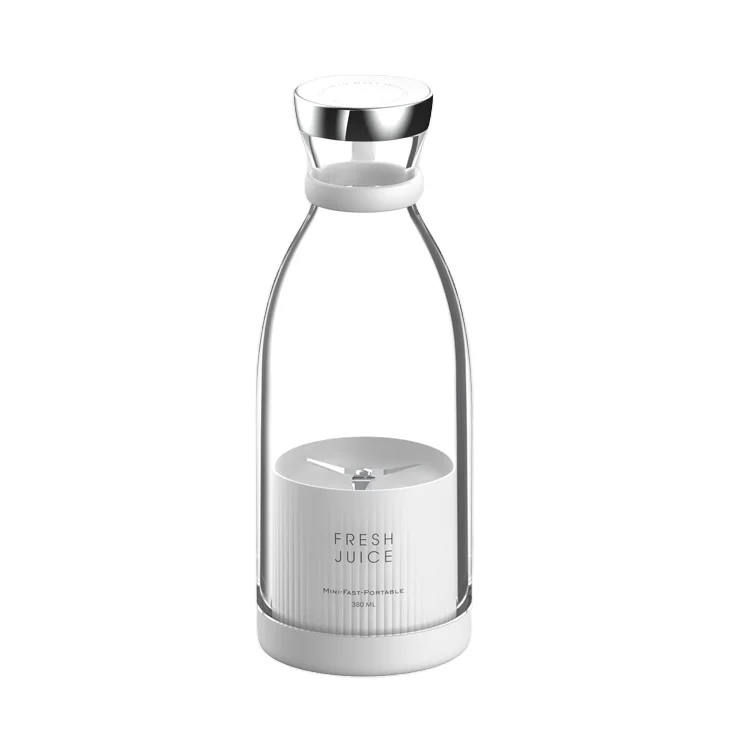 Portable Blender Newly Design household Portable Juicer Blender Household Fruit Mixer- Six Blades in 3D 380ml USB Juicer Cup