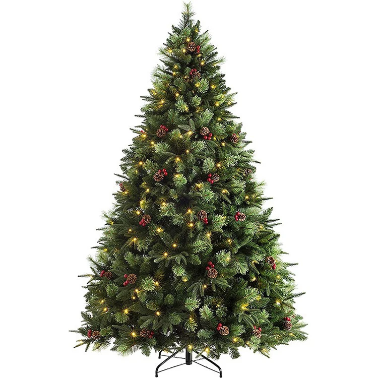 Arbol De Navidad Co-Arts Christmas Decoration 7ft Pencil Christmas Tree And Pine Nuts With Berries For Sale Sapin De Noel