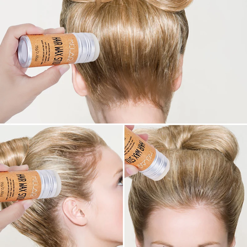 Private Label Hair Wax For Dreadlocks Non-greasy Styling Pomades & Waxes Strong Hold Clay Hair Men Wave Control Hair Wax Stick