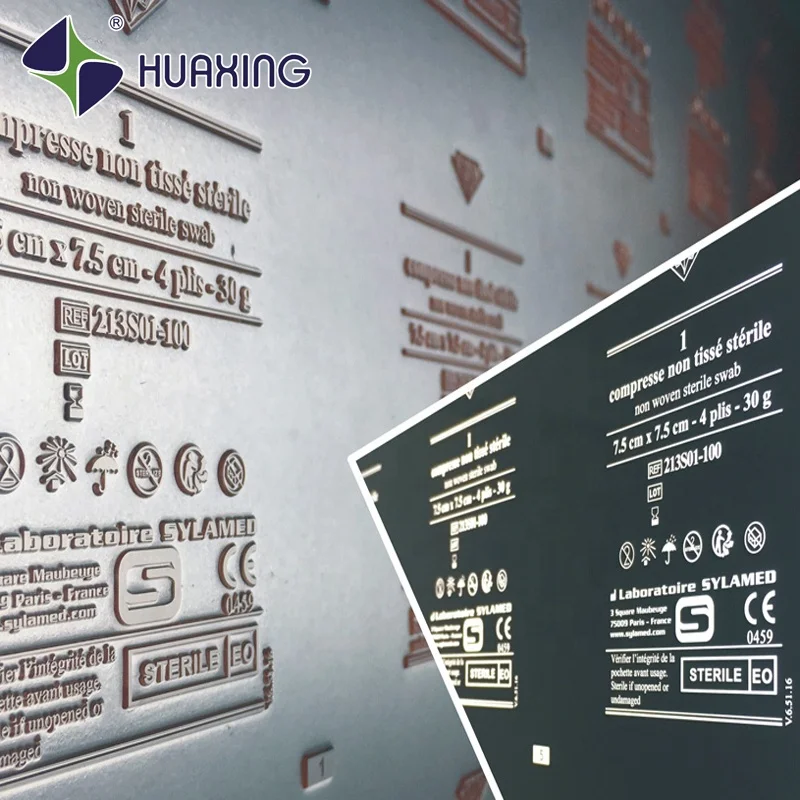 6.35mm nylon resin photopolymer Flexographic Printing Plate for corrugated box