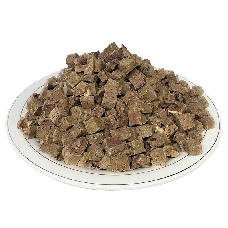 Freeze-Dried Beef Steak Dices (100% Real Meat)