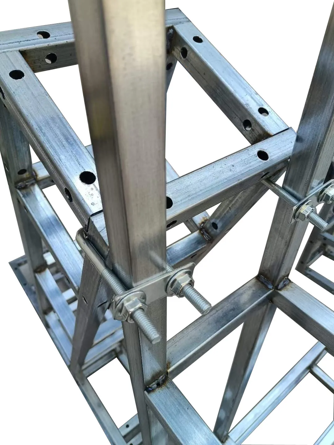 Truss Accessory Square Steel U-Bolts Clamp and Fastener with Truss System Connection for Lighting/Concert