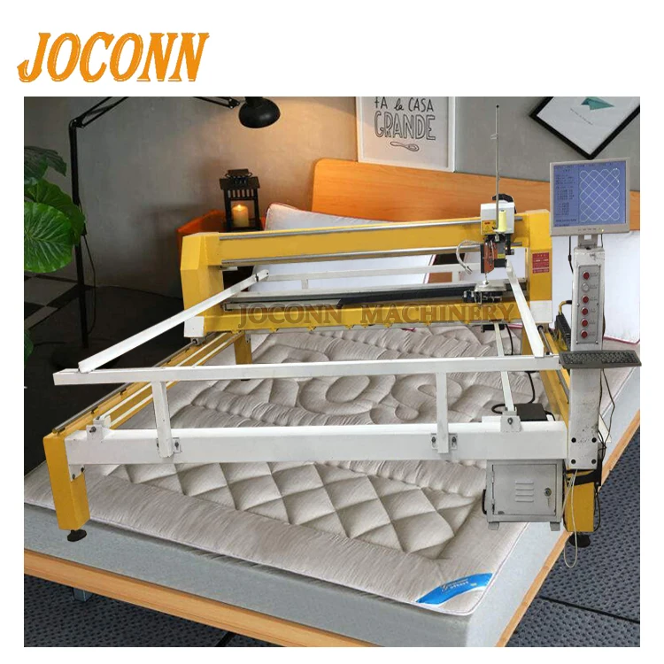 2m Quilt Computer Sewing Quilting Machine/ single needel quilting machine for Comforter/ Computerized mattress quilting machine