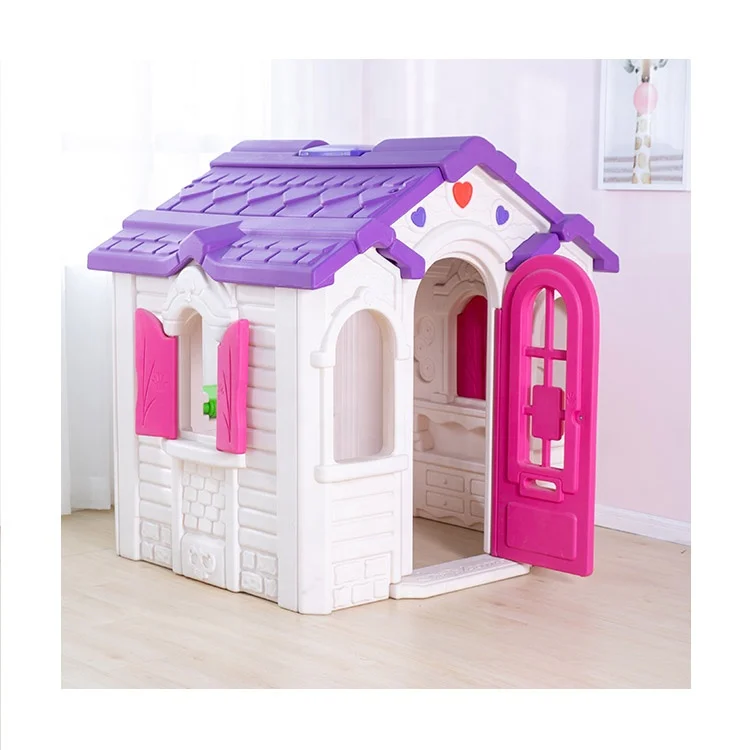 Wholesale Small Exquisite Beautiful Kids Portable Playground Equipment Indoor Plastic Kids Playhouse