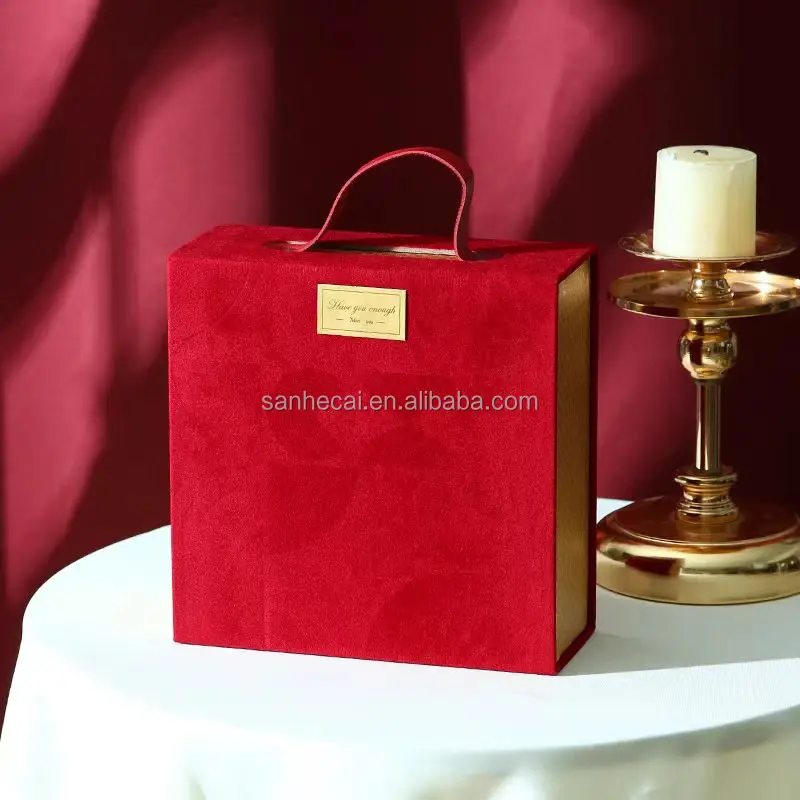 Colorful Book-Shaped Cardboard Gift Box UV Coating Printed Perfume Storage Festival Decorative Handbag Gift Suitcase Specialty