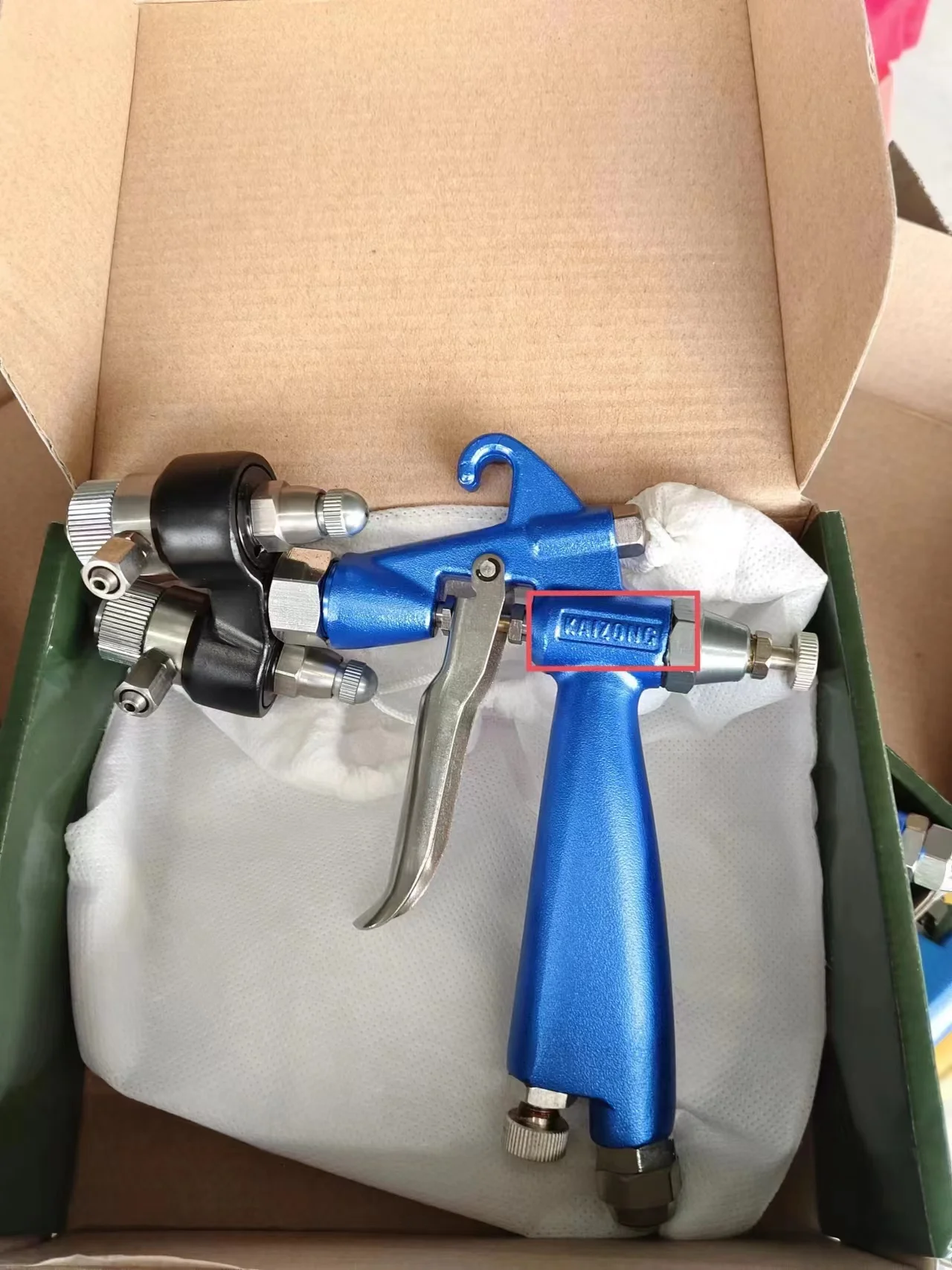 LYH-ST4D GOOD QUALITY DOUBLE NOZZLE SPRAYER FOR NANO CHROME SPRAY GUN