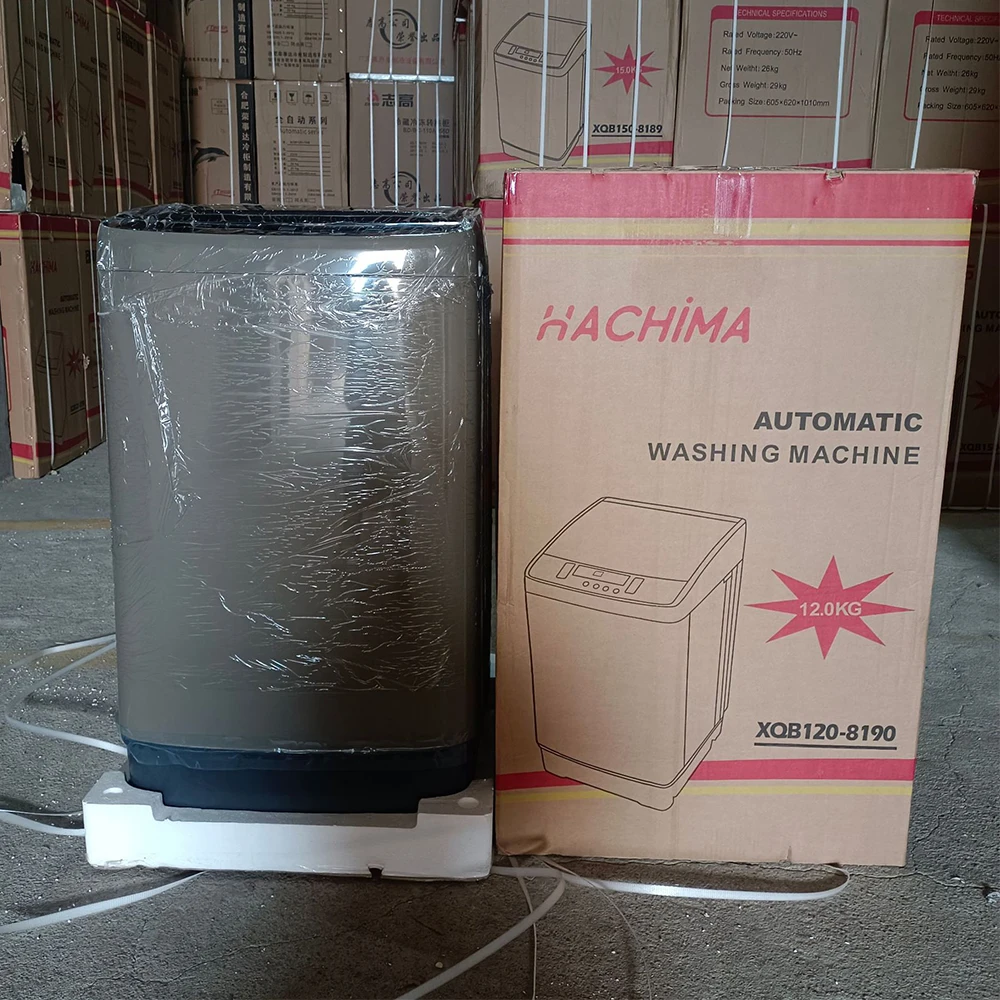 Full-automatic Large-capacity Washing Machine with Top Loading Single Barrel Washing Machine Drum Dryer Hot Selling 12kg >7kg
