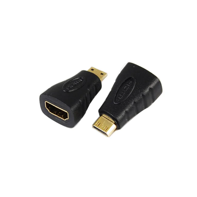1080P HDTV Mini HD(Type C) Male to HD(Type A) Female Adapter Connector for big tablet DV camera