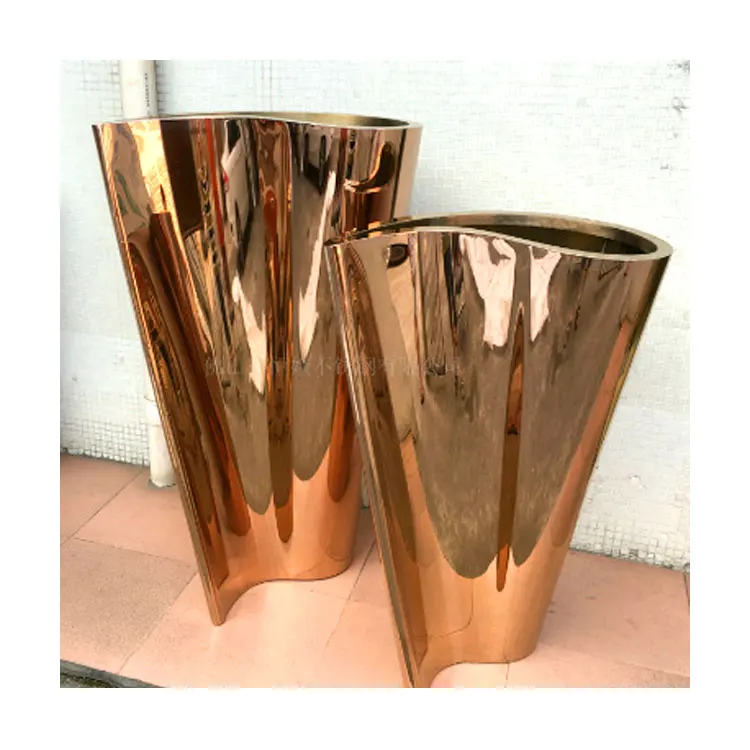 Custom Modern Metal Flower Pots Planters Flower Pots &amp Home &amp Planters