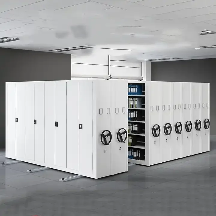 High Density Mobile Shelving Price Mobile Retail Shelving for Warehouse Intelligent Mobile Shelving System