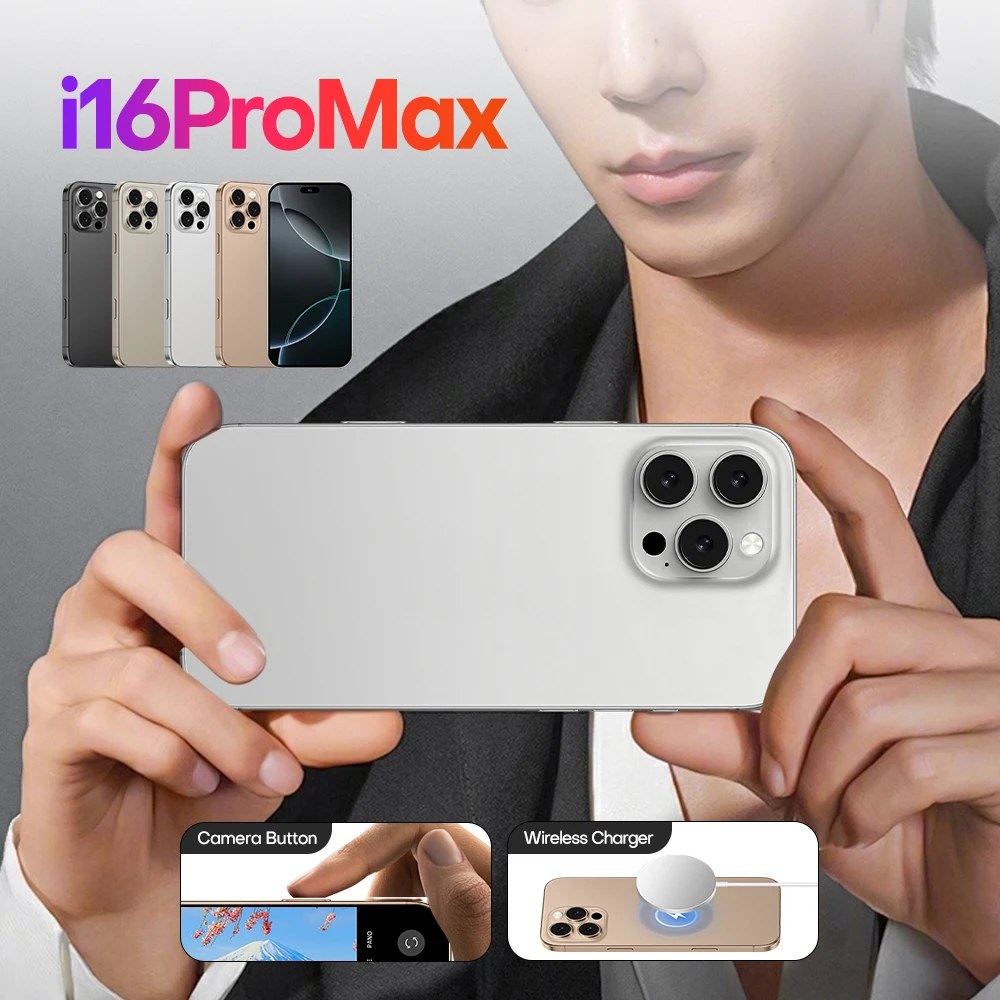 Slimoro Unlocked Large 1TB Cellphone i For Phone 15 14 I13 Pro Max 5G Smartphone Android i Phone X 16G Phone 16 Pro Max Original