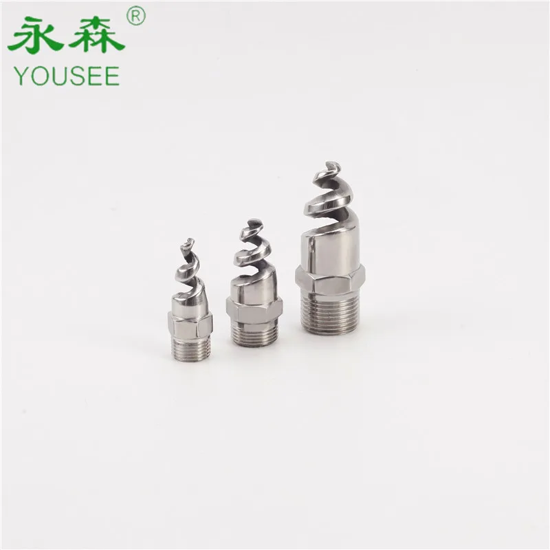 Misting System Stainless Spiral Spray Jets For Home 1'