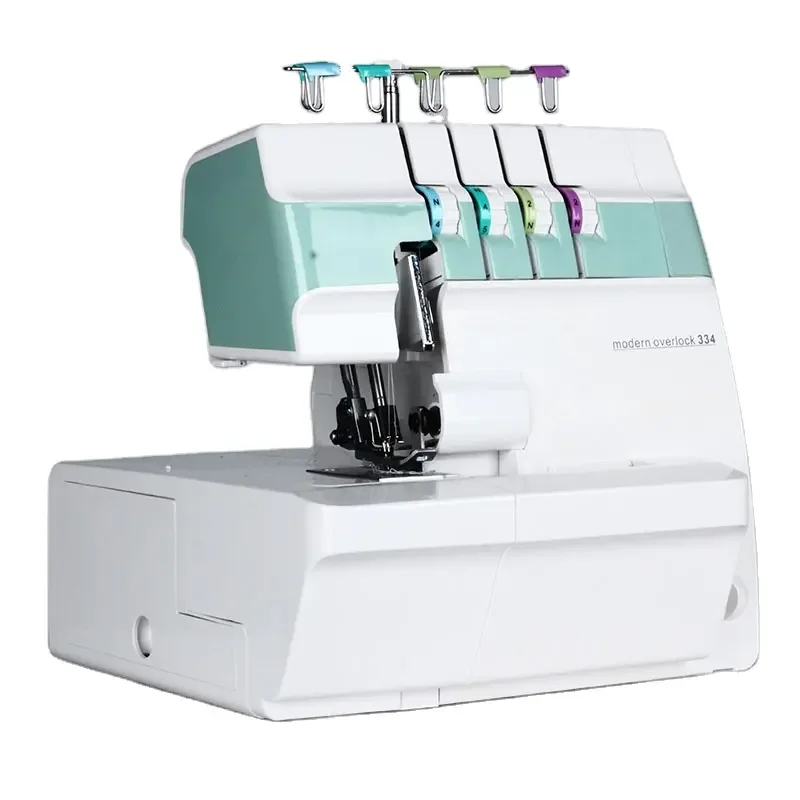 MRS334 clothes 4 thread overlock sewing machine second hand high speed sewing machine