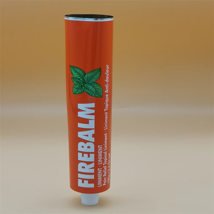 10ml 100ml Pure Aluminum Tube Collapsible Metal cosmetic tube  for Hair Color toothpaste Packaging