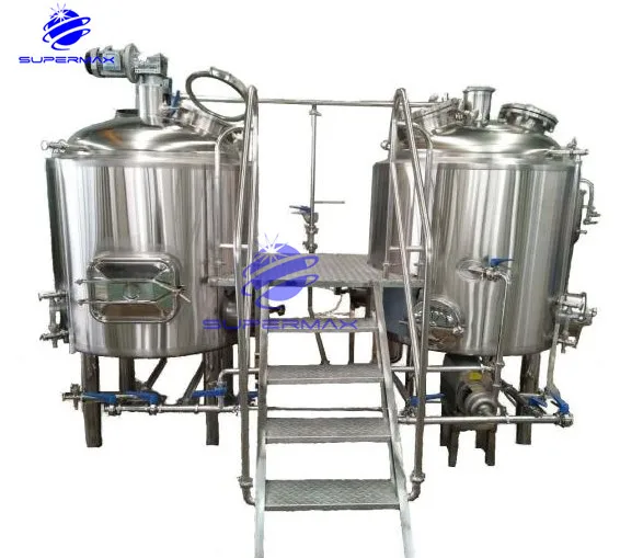 200L Small Beer Micro Brewing System Mini Beer Brewery Small Size Beer Brewing Equipment Industrial Brewery Plant