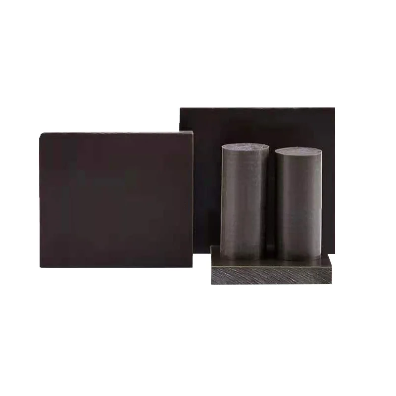 China wholesale black white pom plastic sheet 1000*2000*12  pilyacetal pom rod