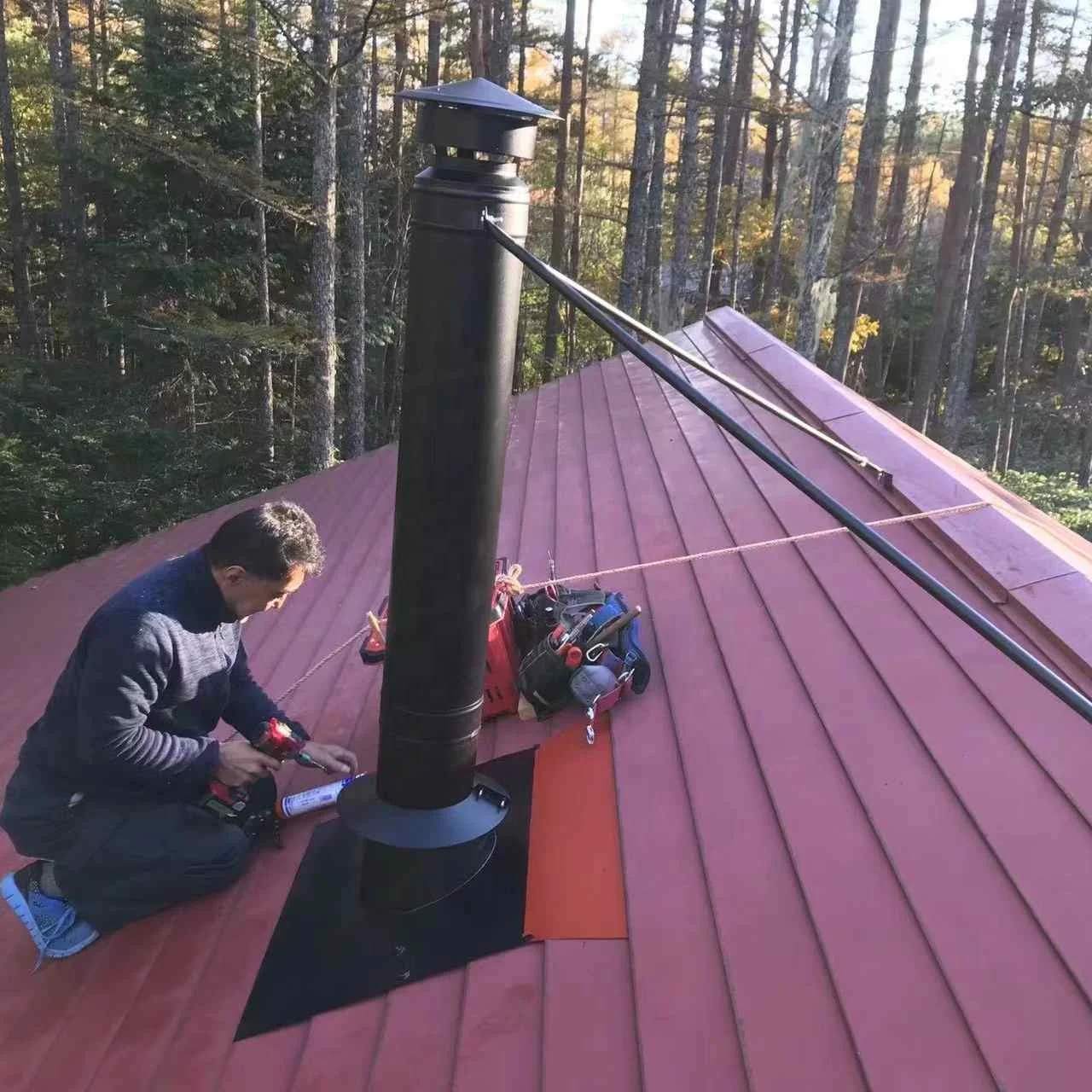 Twin Wall Flue System China Made With CE Certificate