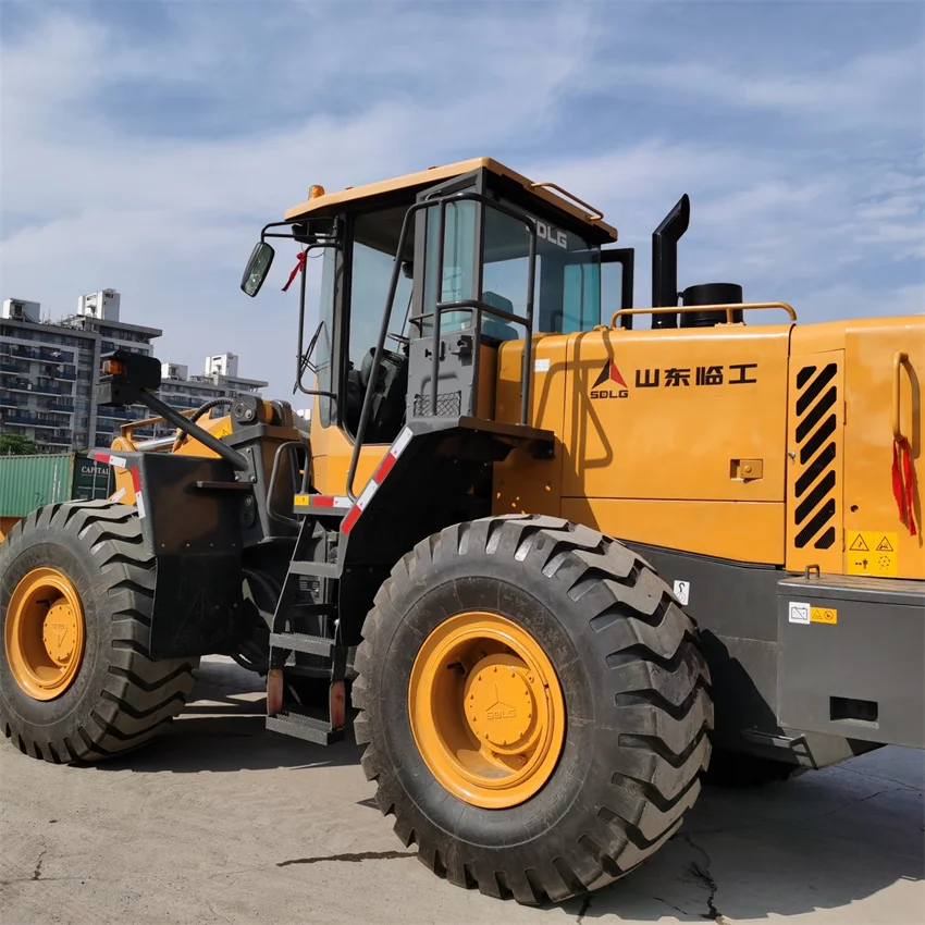 Second-hand front loader SDLG956 wheel loader construction machinery