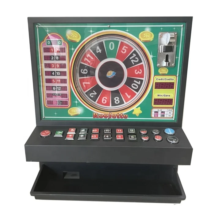 hot sale roulette wheel game with bill acceptor for metal game machine