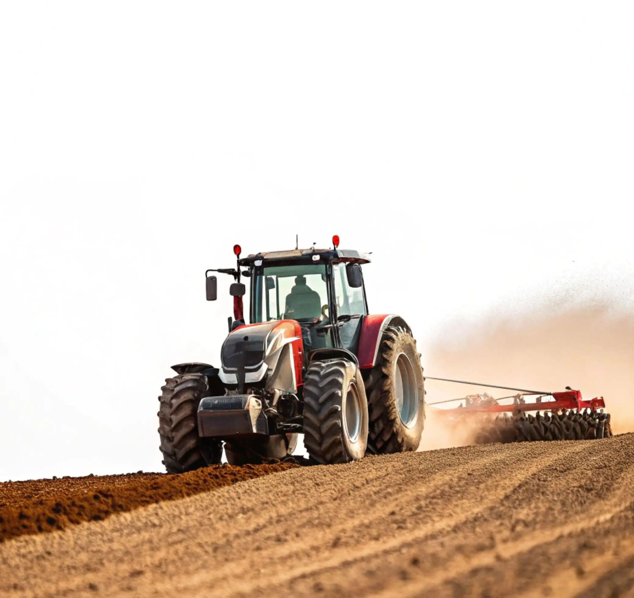 Multifunction 100HP 120HP Farm Tractor used for Trenching Harvesting rotary cultivator pasture weeding building operations